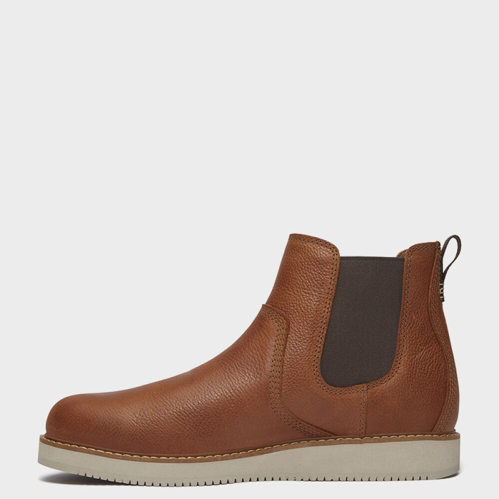 Mid Chelsea Boot Medium Brown Full Grain
