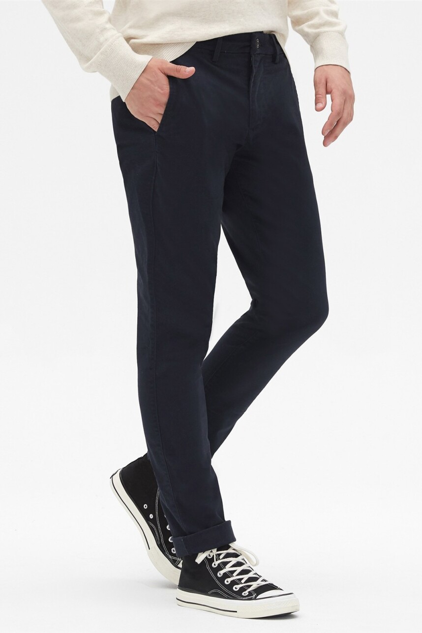 Pantalón Khaki Skinny Hombre New Classic Navy