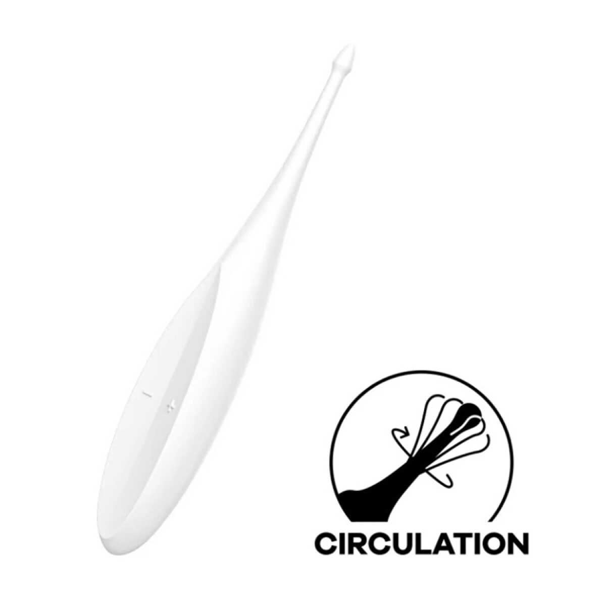 Satisfyer Twirling Fun Punta Vibradora - Blanco 