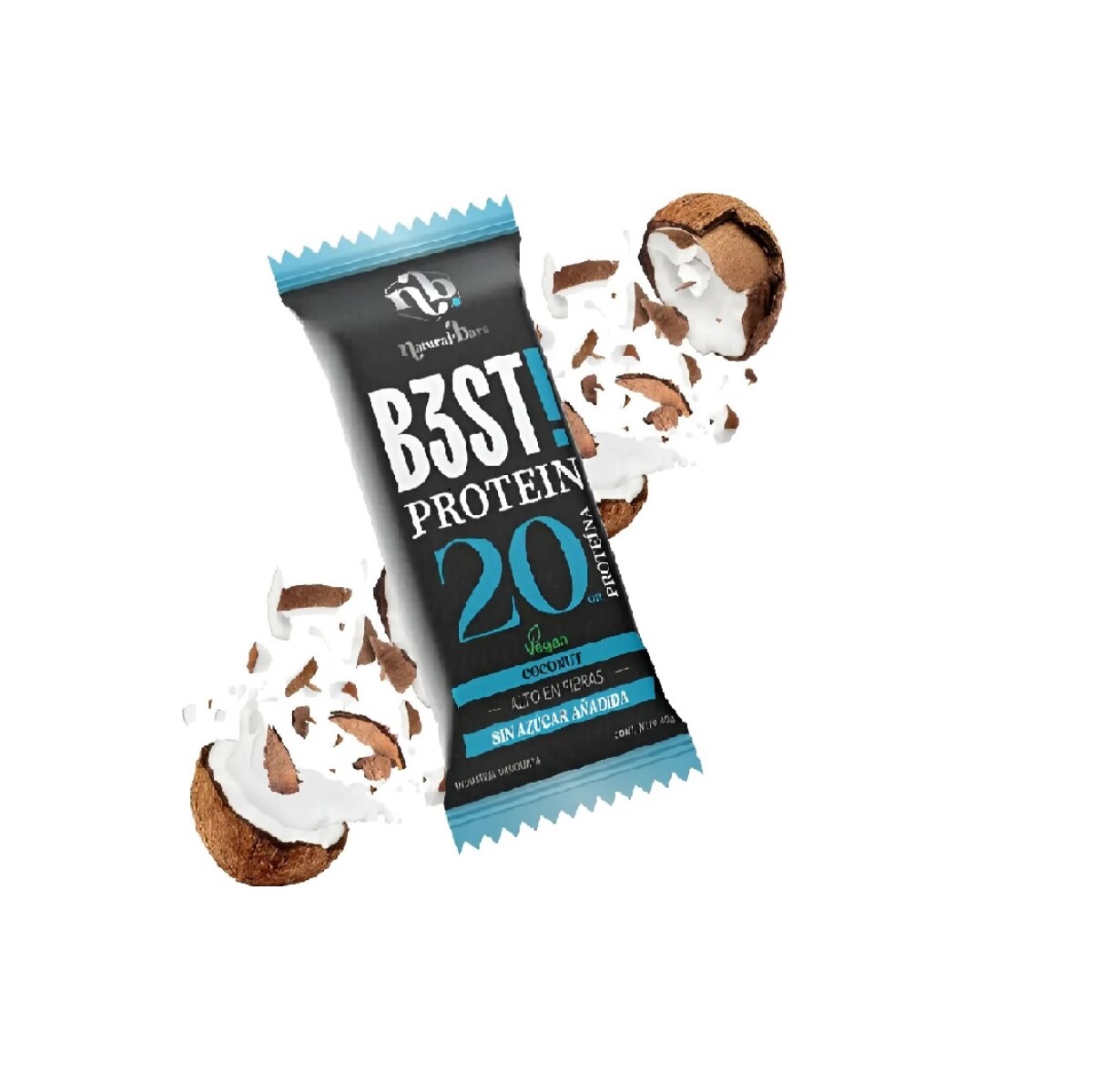 Barra B3st Protein Caja X10 NB - COCO 
