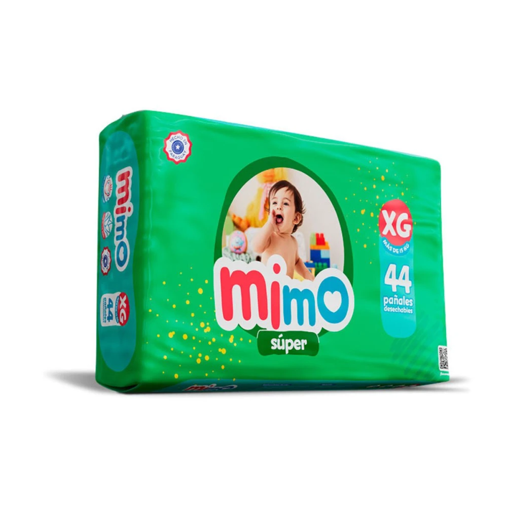 MIMO PAÑAL SUPER MEG EX GDE PAQ X 44 UND