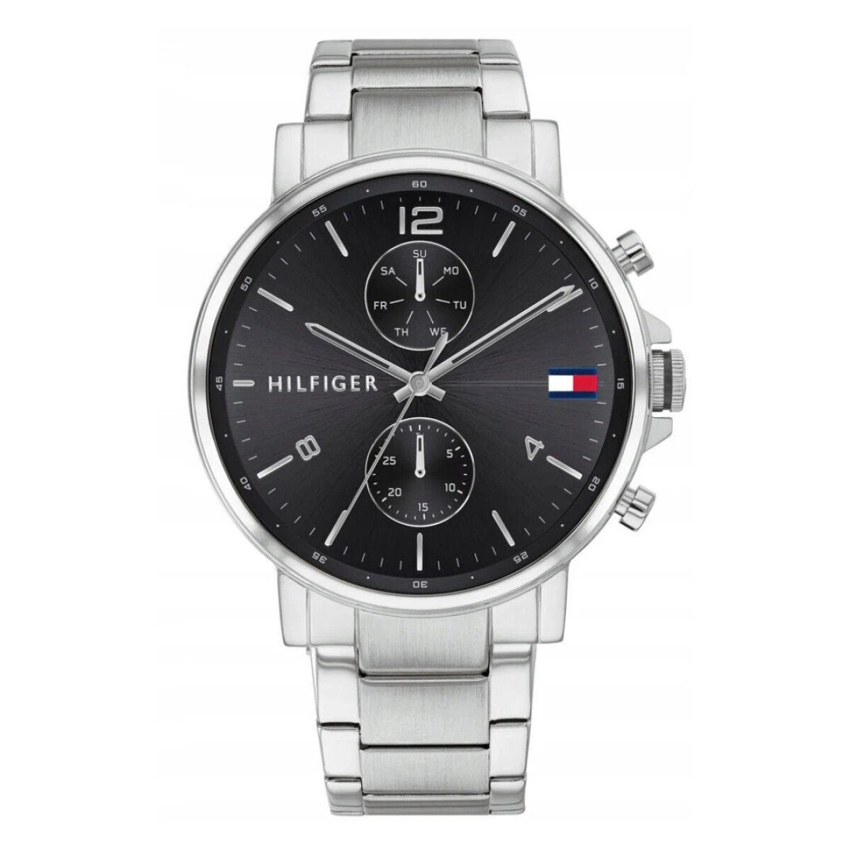 Reloj Tommy Hilfiger 1710413 para hombre con correa de acero - Negro 