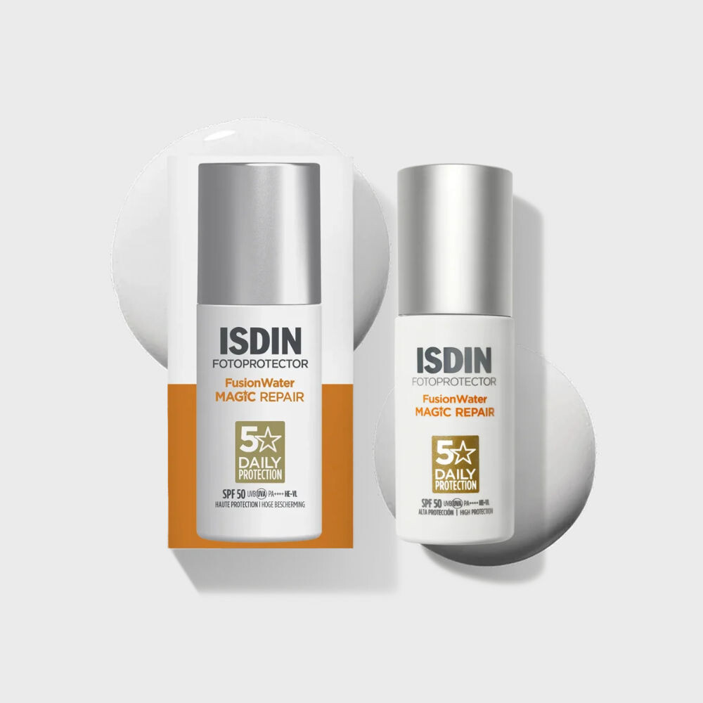 Protector Solar Facial FOTOPROTECTOR Fusion Water MAGIC Repair SPF50 50ml
