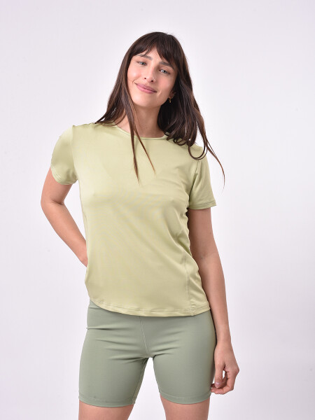 REMERA MOUTON PISTACHO