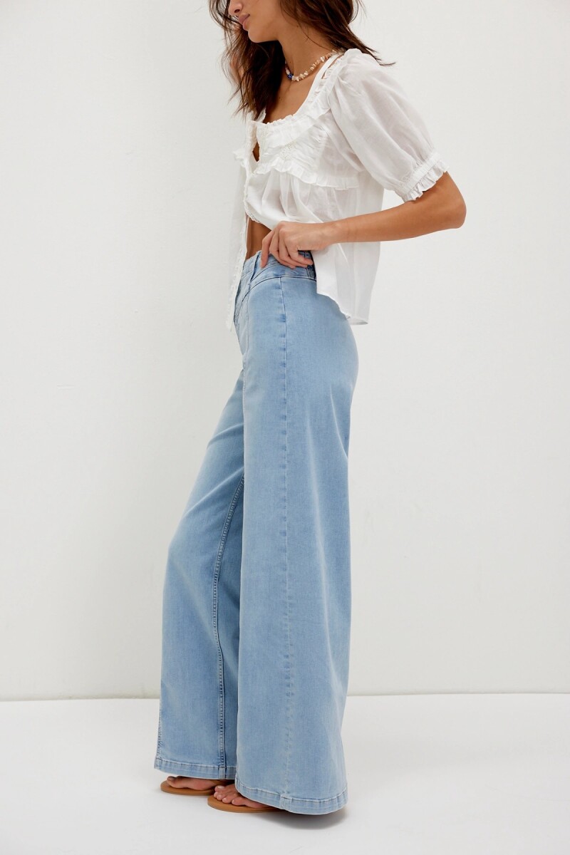 JEAN WIDE LIBRE Azul