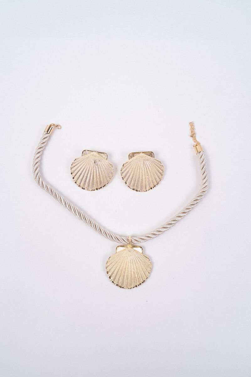 Collar Set Collar Y Brazalete - Estampado 2 