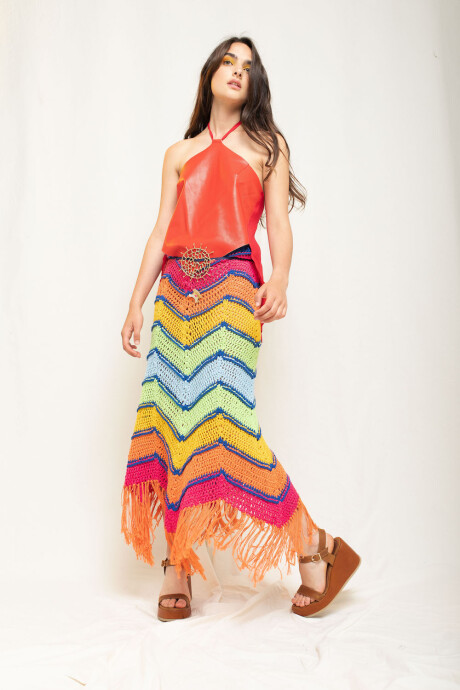 Arrow Skirt Multicolor