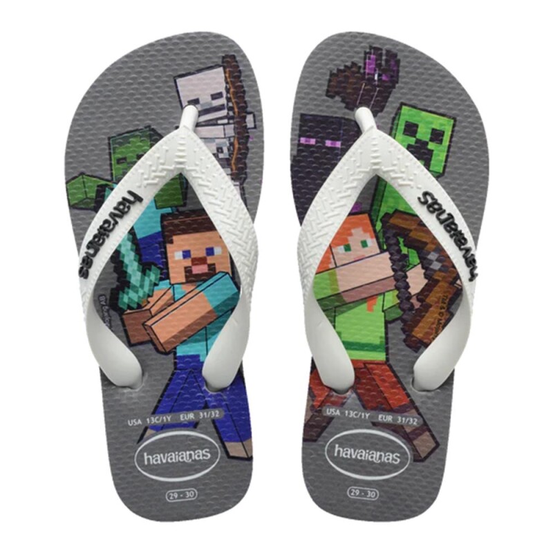 Kids Minecraft Negro/blanco