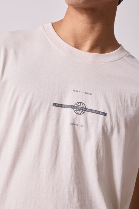 T-SHIRT BRAVI DIXIE Beige