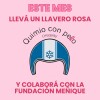Llavero Rosa Solidario Rosa