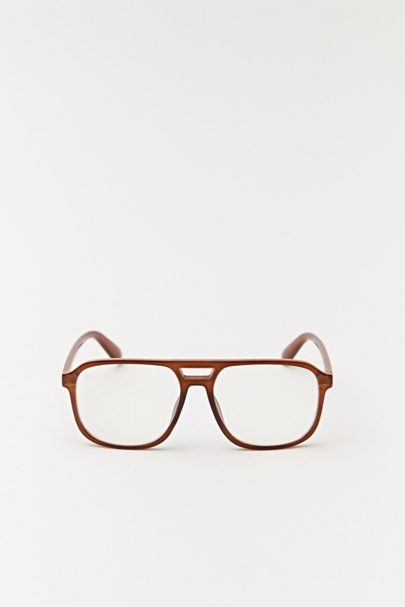 LENTES AVIATOR Caramelo