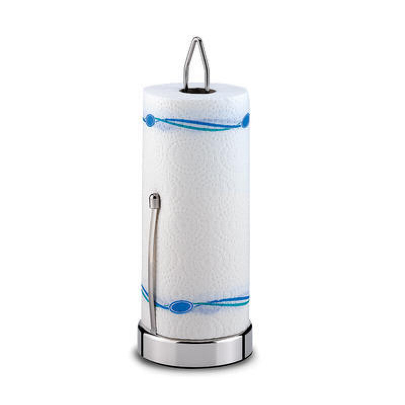 Porta rollo de cocina en acero con clip Kuchenprofi Porta rollo de cocina en acero con clip Kuchenprofi
