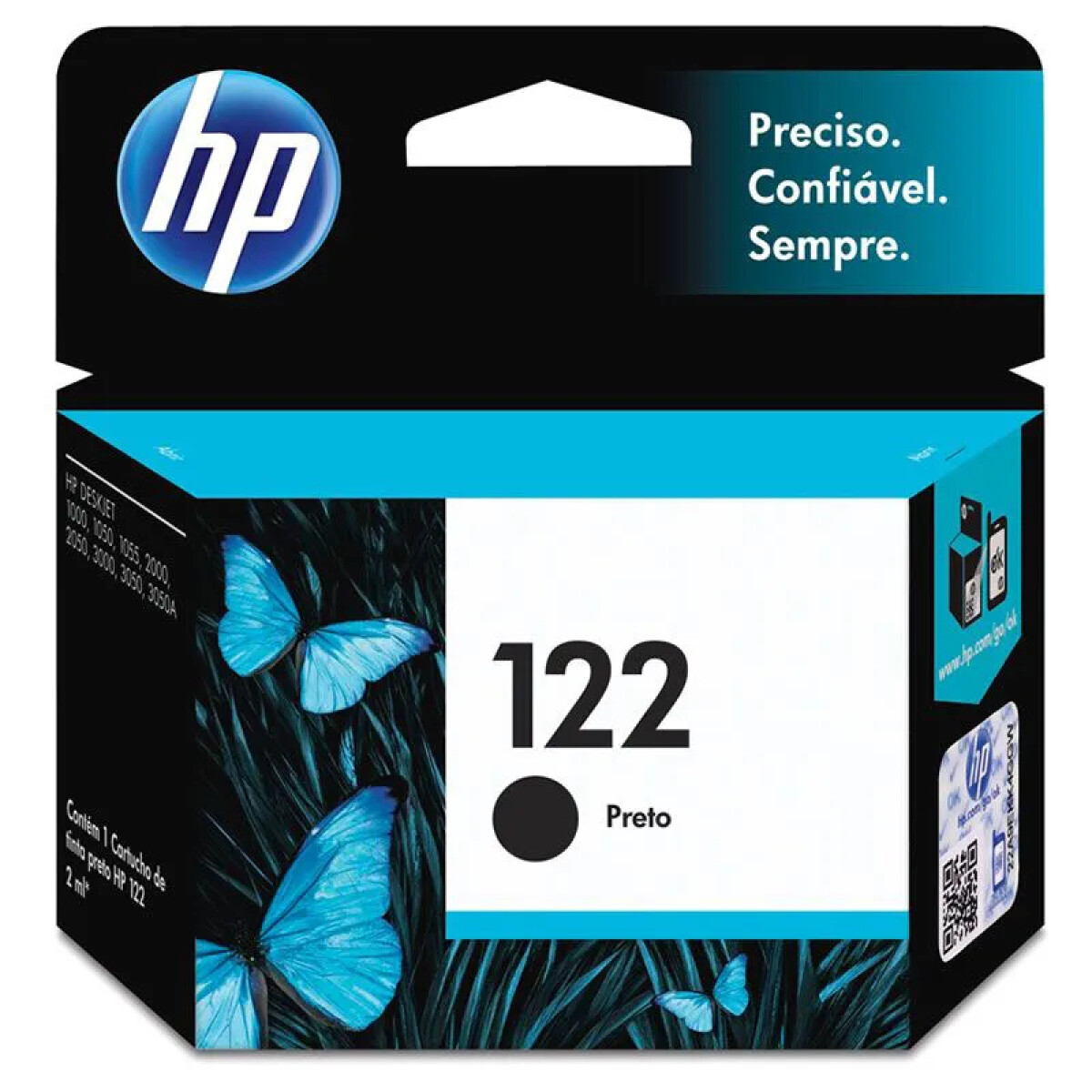 HP CH563HL (122)XL NEGRO DESKJET 2050/3000/1000 8.5ML - 2682 