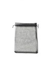 Bolsa organza 12x17 cm. NEGRO