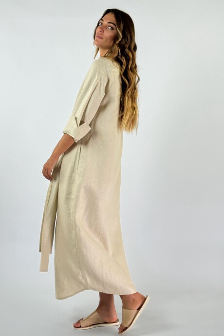 VESTIDO LOTUS Beige
