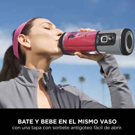 Licuadora Ninja Blast portátil Bc151eubk Negro