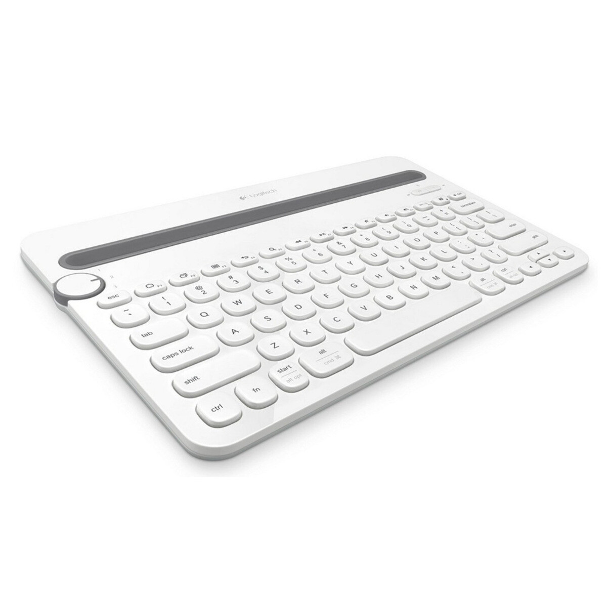 Teclado Bluetooth Logitech K480 Qwerty Espa ol Blanco Lemau