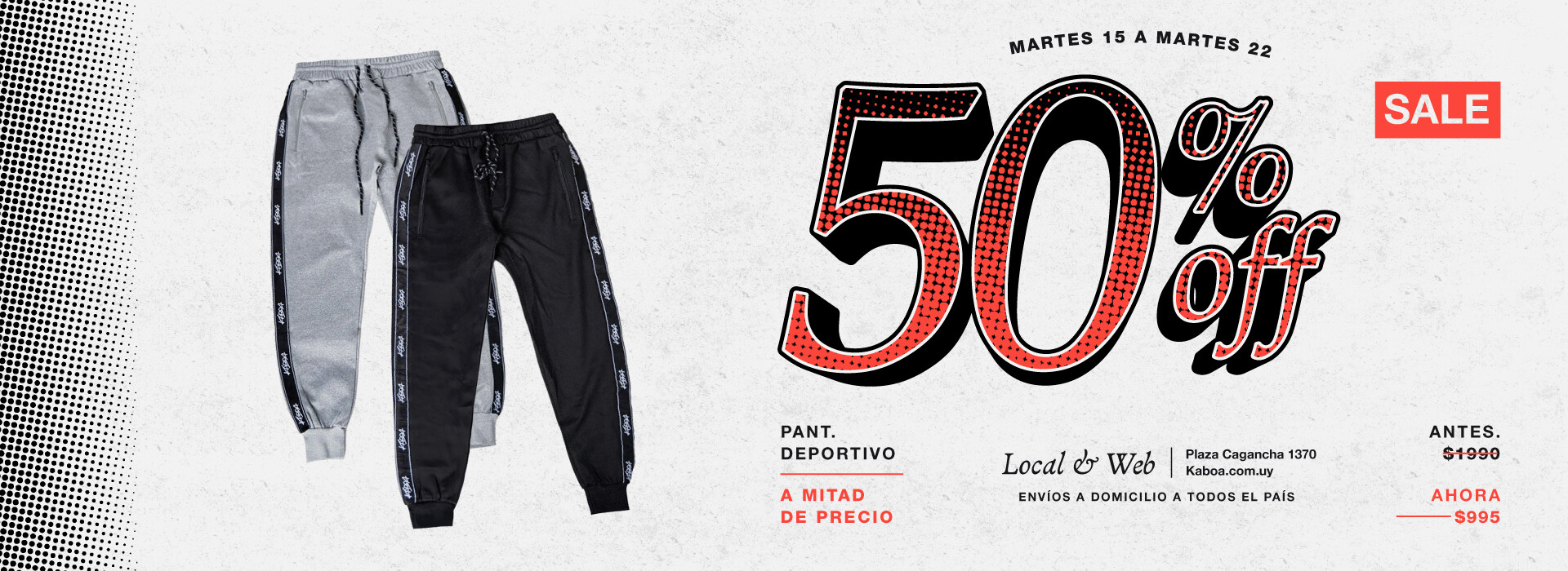 50% OFF LOMPAS