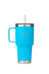 VASO HYDRATE CON PICO Y AGARRE 887ML AZUL PACIFICO