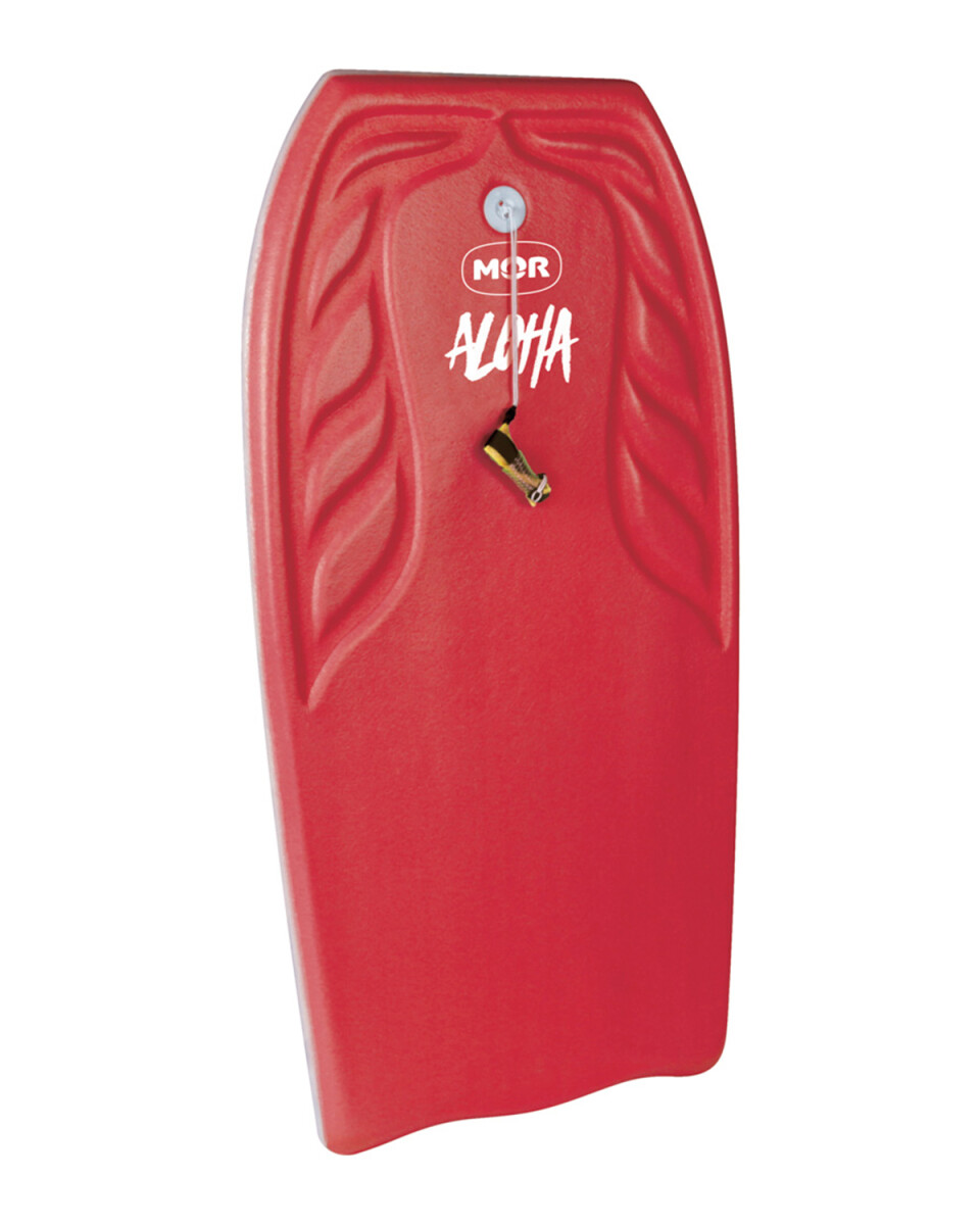 Tabla bodyboard MOR Aloha 87cm x47cm - Rojo 