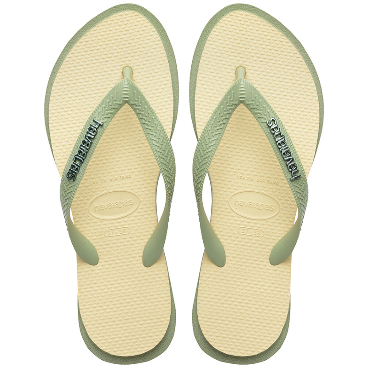 Ojotas Havaianas Top Point Fusion - Verde 