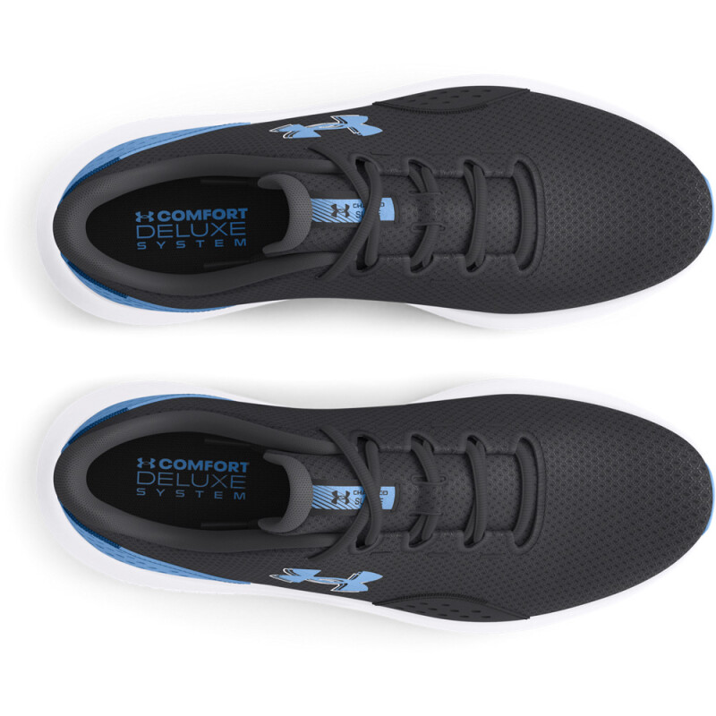 UA Charged Surge 4-WHT GRY-108