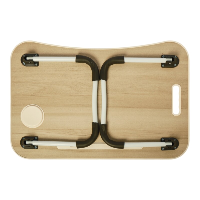 Mesa Laptop Cama Con Posa Vaso Verde Claro