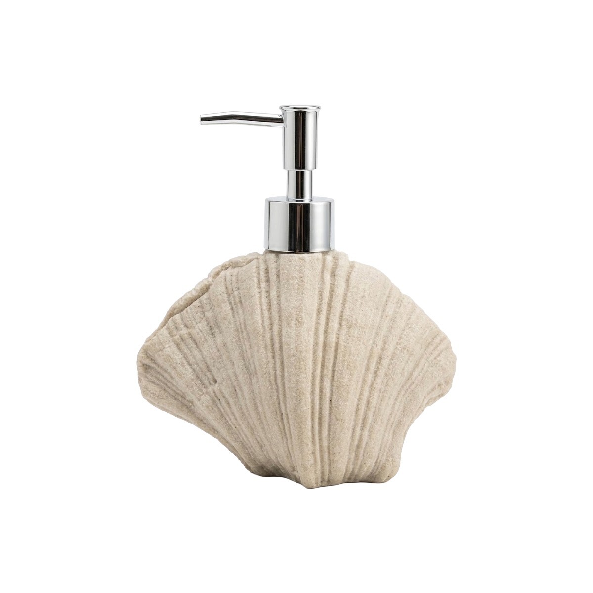 DISPENSADOR CERAMICA BEIGE P/BAÑO 15X16CM 