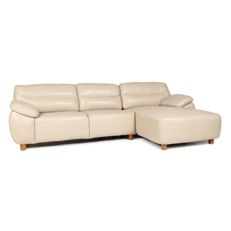 Rinconera Romano - Cuero Básico - Chaise Derecho 519 (Beige)