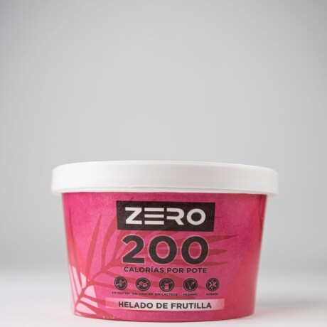 Helado Zero frutilla 250 ml Helado Zero frutilla 250 ml