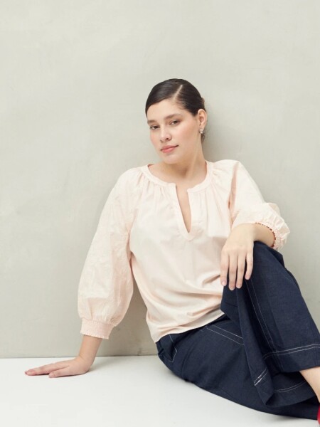 BLUZA D.CASSIN SLINKY ROSA