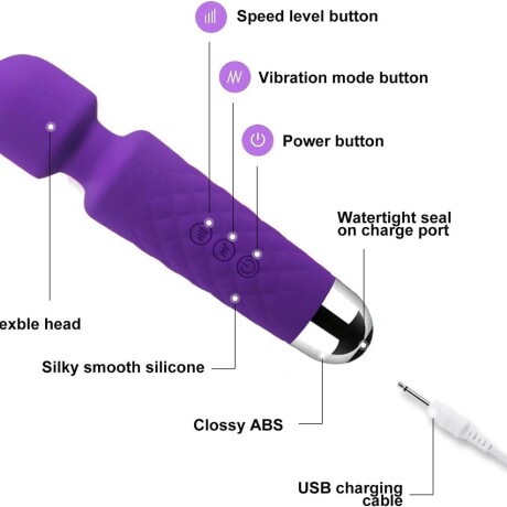 Massager USB Purple Massager USB Purple