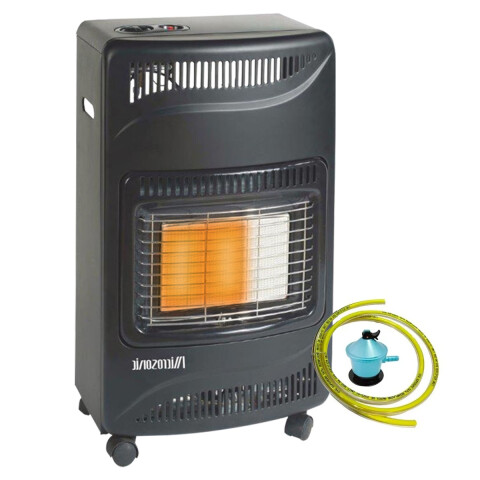 Estufa A Gas Microsonic egsrh10 + Válvula Y Manguera Outlet OLT ESTUFA A GAS MICROSONIC EGSRH10