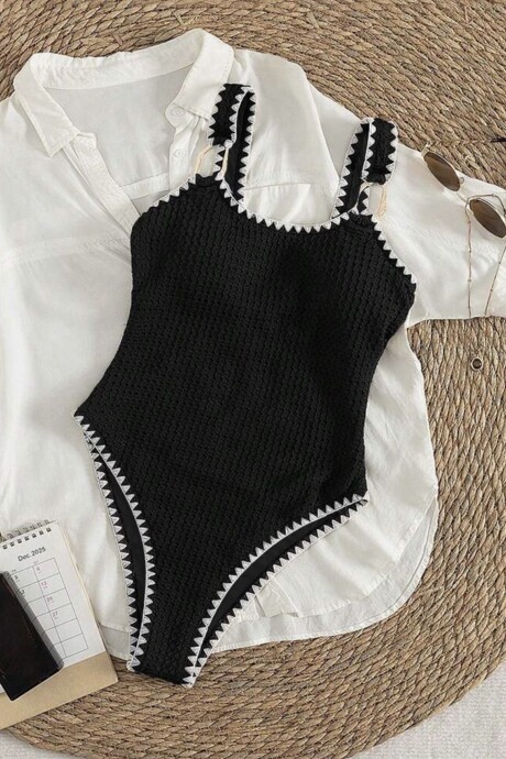 Enteriza PERLA- Lycra texturada Enteriza PERLA- Lycra texturada