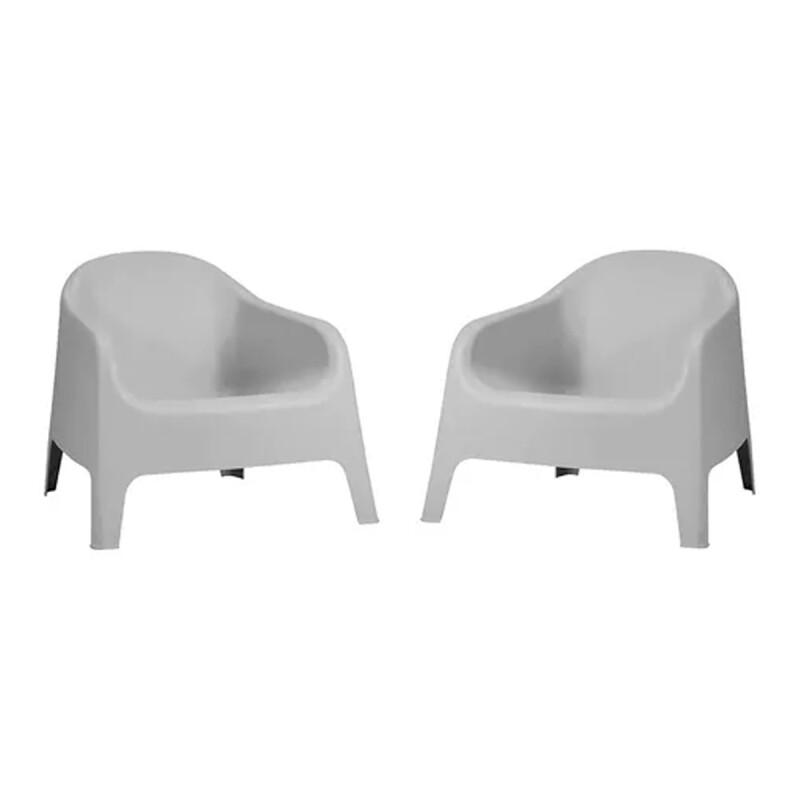 Set x2 Sillón Skarpo GRIS
