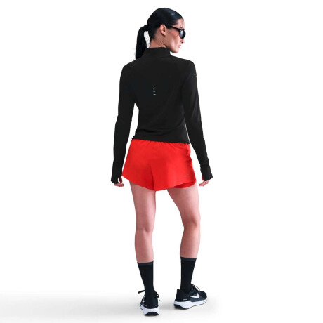 Remera Nike Swift Dri-Fit Full-Zip Alto-Layer Running Top de Mujer Negro