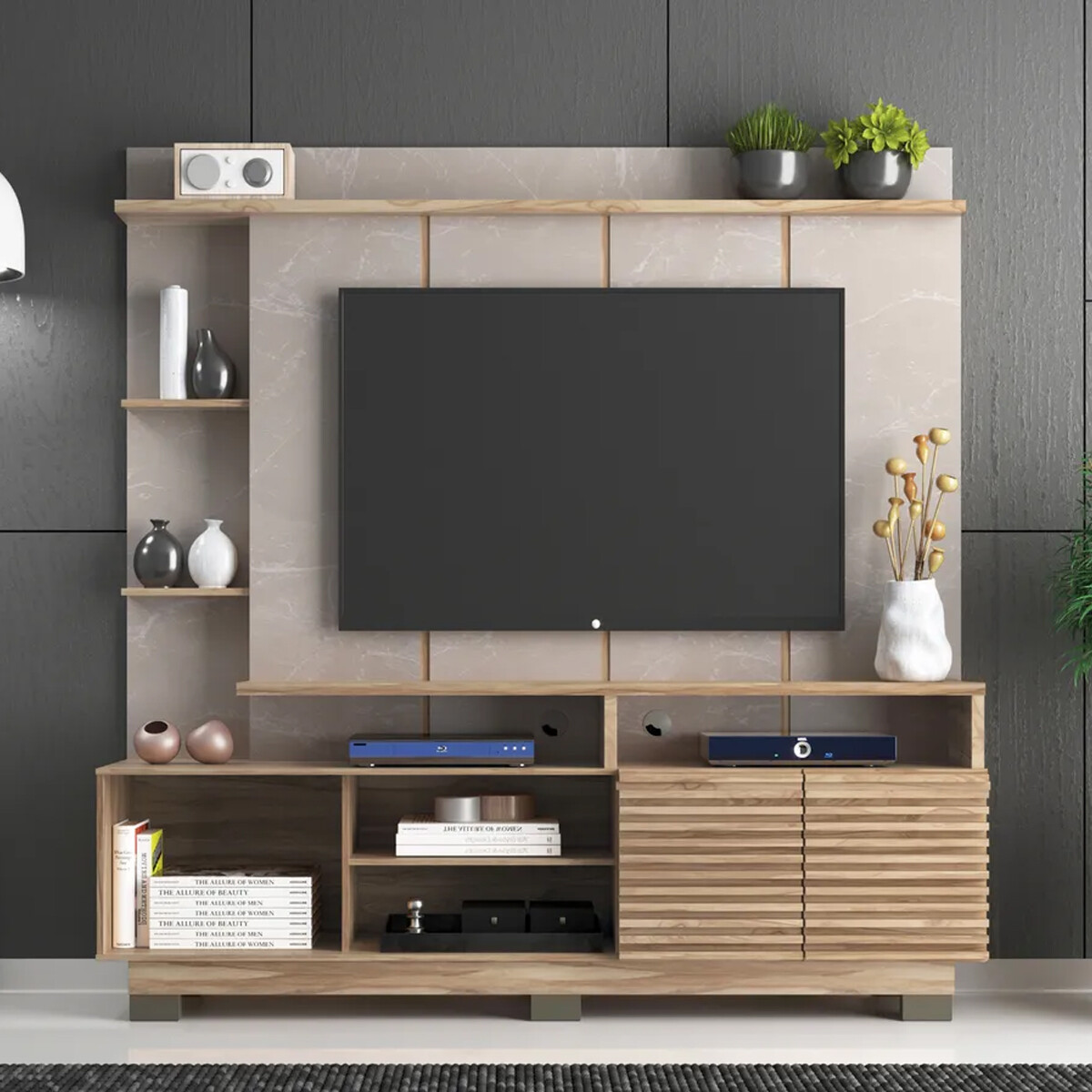 HOME THEATER - PANEL MODULAR PARA TV 65¨ 