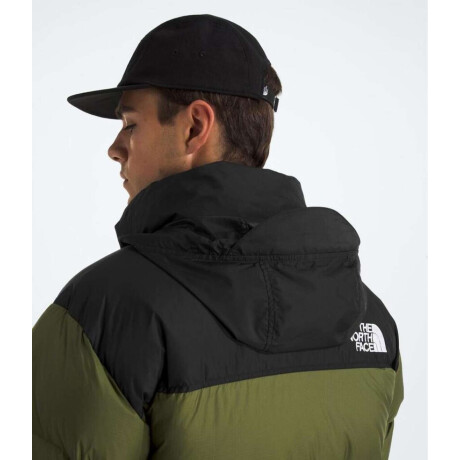 Campera de Pluma 1996 Nuptse hombre Woodland Green/tnf Blac