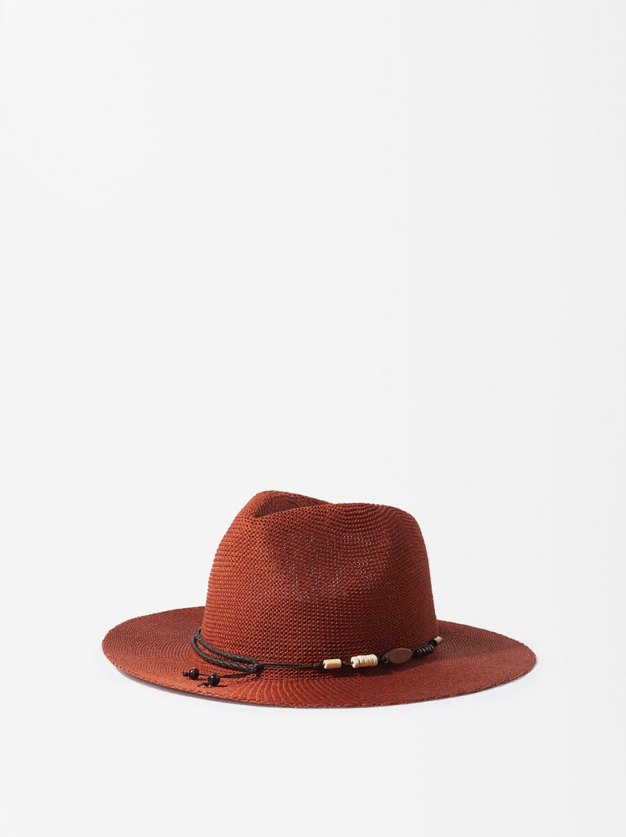 Sombrero De Punto - teja 