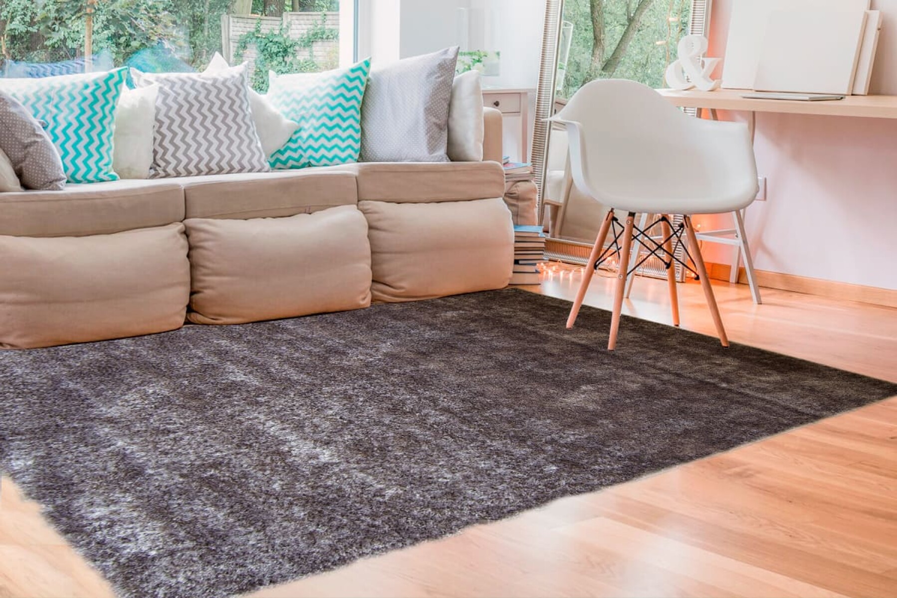 Alfombra Noble Marrón - 200*250 