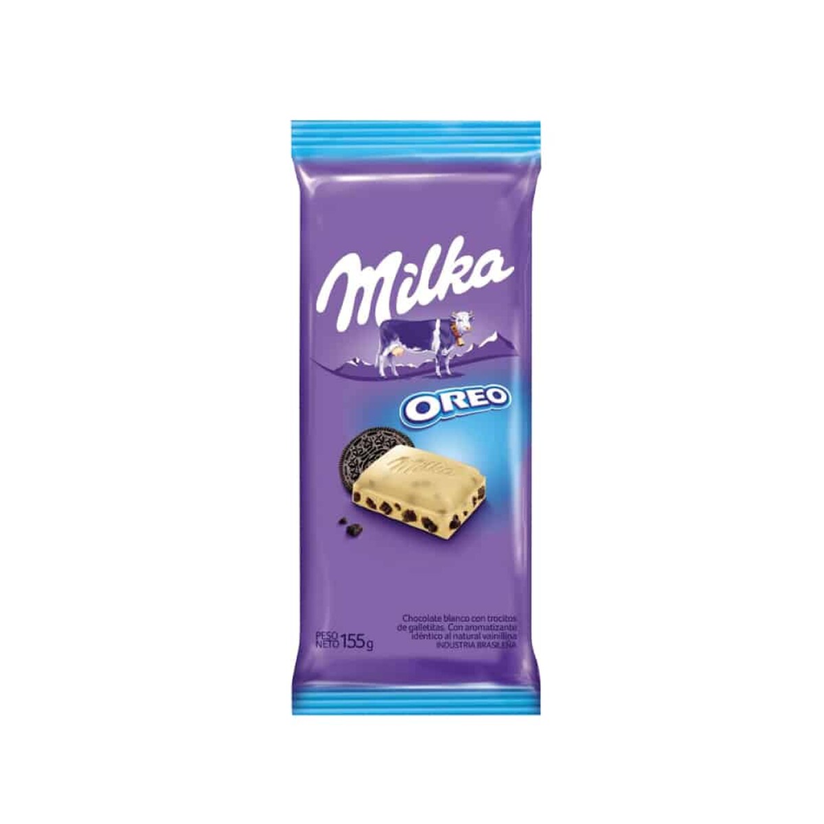 Chocolate en Barra Milka Oreo Blanco 155g 