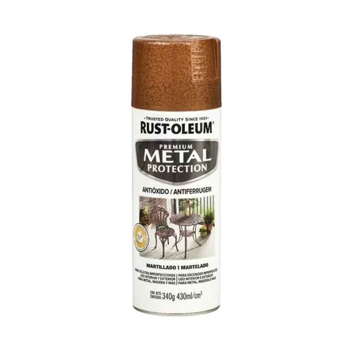 AEROSOL RUST OLEUM MARTILLADO COBRE 340G - N/a 