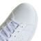 Championes de Niños Adidas Advantage Base 2.0 JRS Blanco