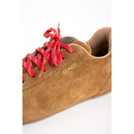 Zapatilla Gamuza Camel