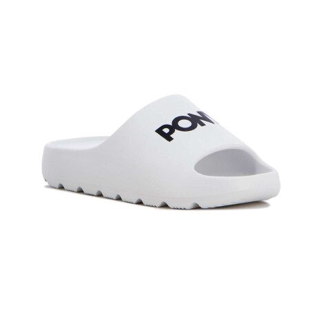Pony Sandalia Para Mujer Blanco-Negro