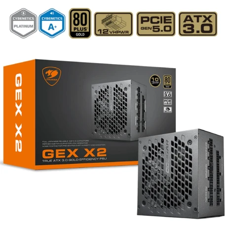 Fuente Cougar Gex X2 850 80 Plus Gold Atx 3.0 001