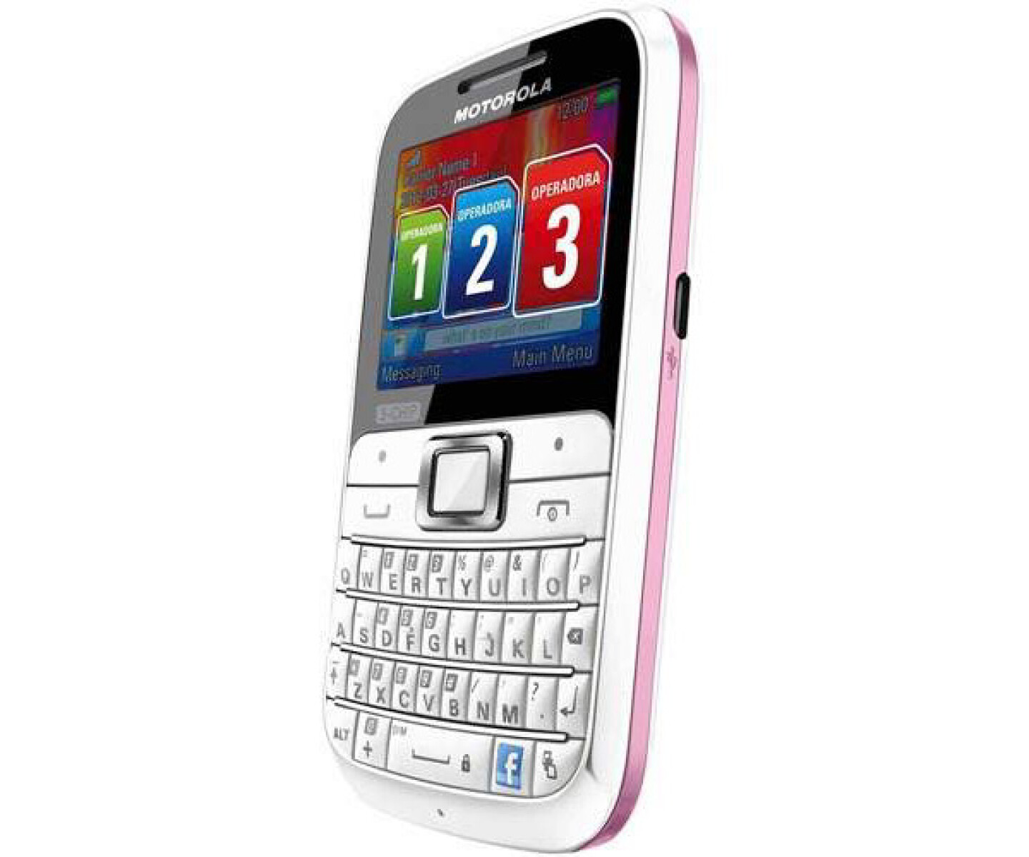 Motorola EX117 Triple Sim Rosado 