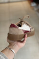 Champion lupe Beige bordo