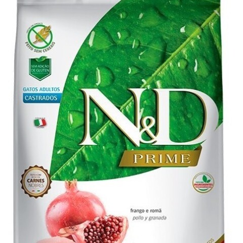 ND PRIME FELINE ADULTO CASTRADO 7,5 KG Nd Prime Feline Adulto Castrado 7,5 Kg