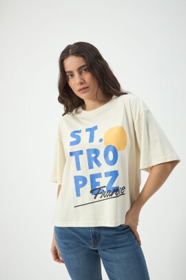 REMERA SAINT TROPEZ CRUDO